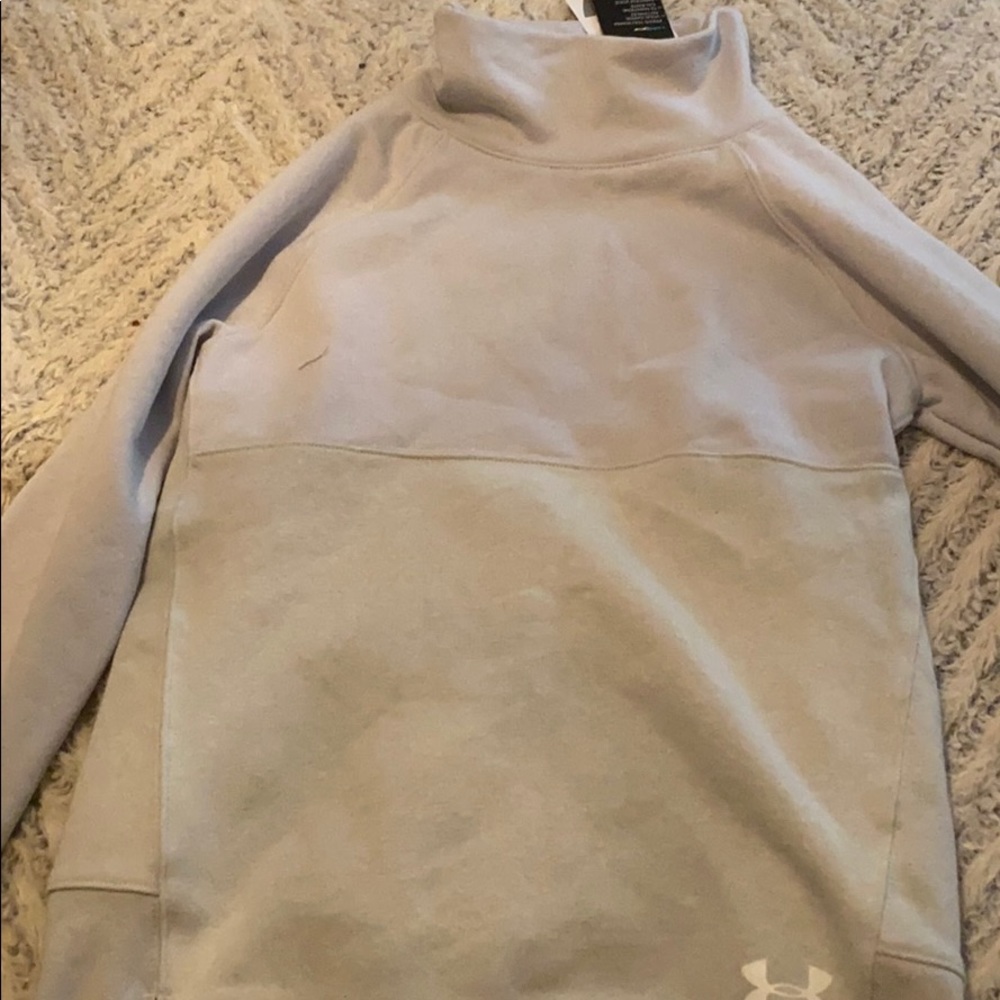 Under armor turtle neck sweatshirt